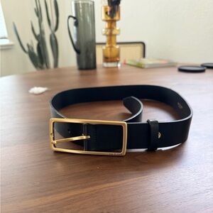 Rag and Bone Rebound Leather Belt Small